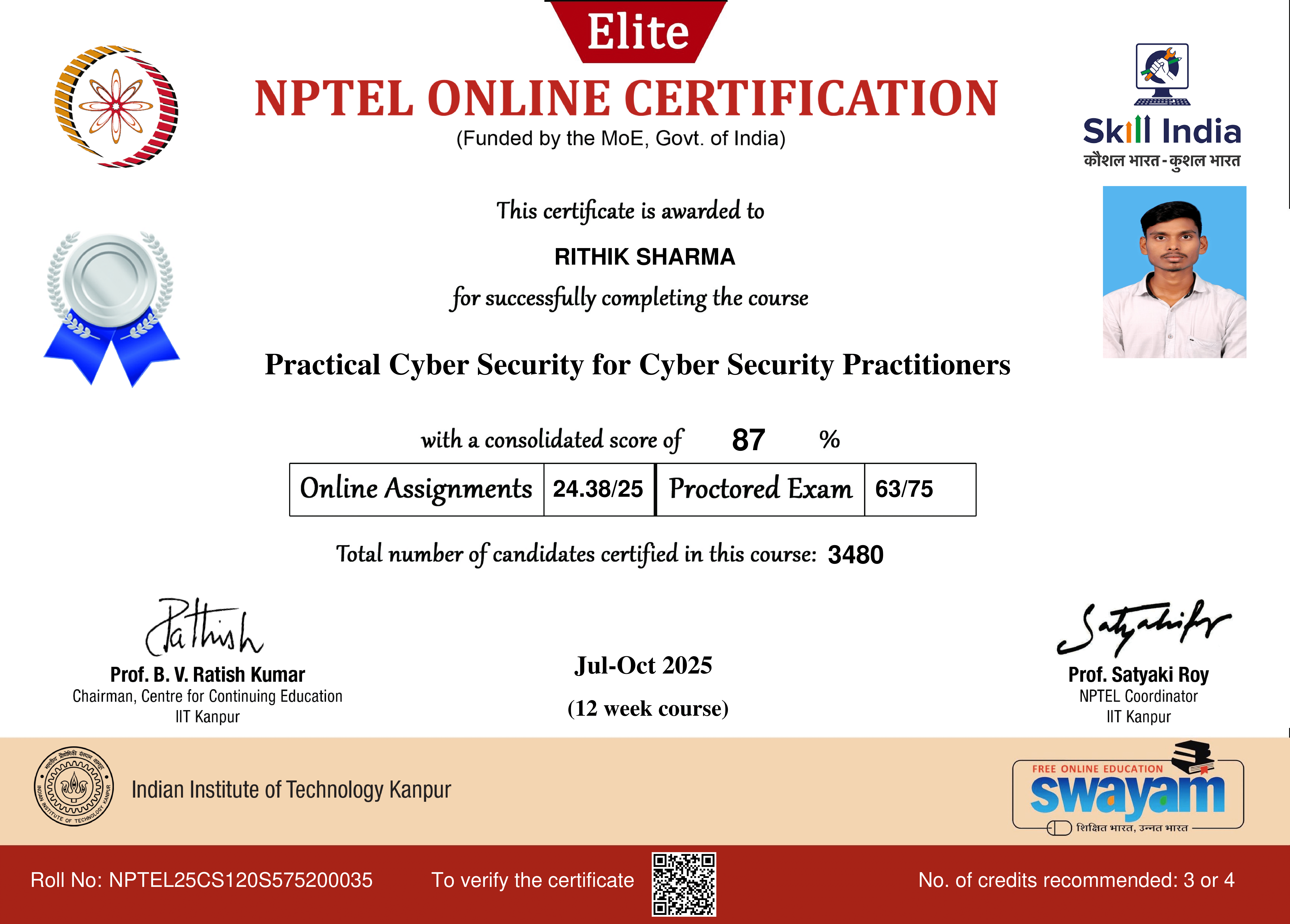 NPTEL Practical Cyber Security